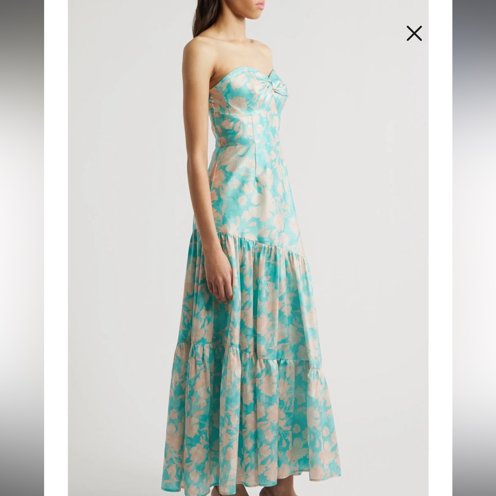 Hutch Phoebe Strapless Maxi Dress - Picture 3 of 8
